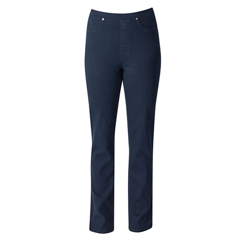 Vassalli Slim Leg Full Length Denim Pull on image number 8